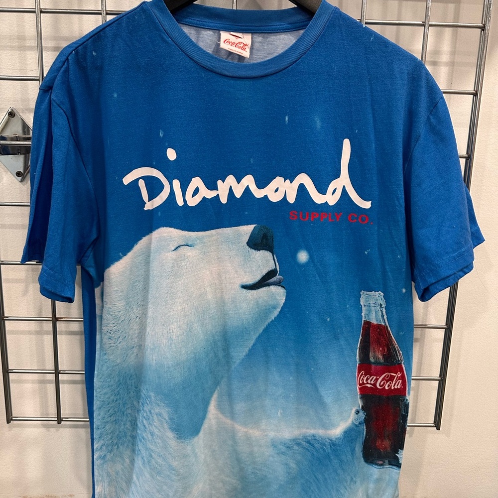 Diamond Supply Co. Blue Polar Bear Tee